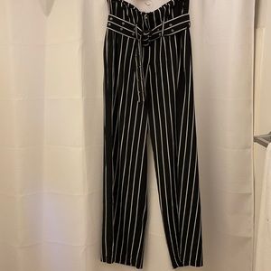 High waisted chic long slacks